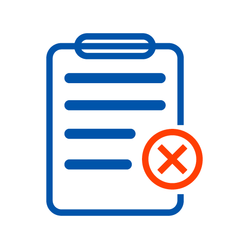 Symbol für Black und Whitelists